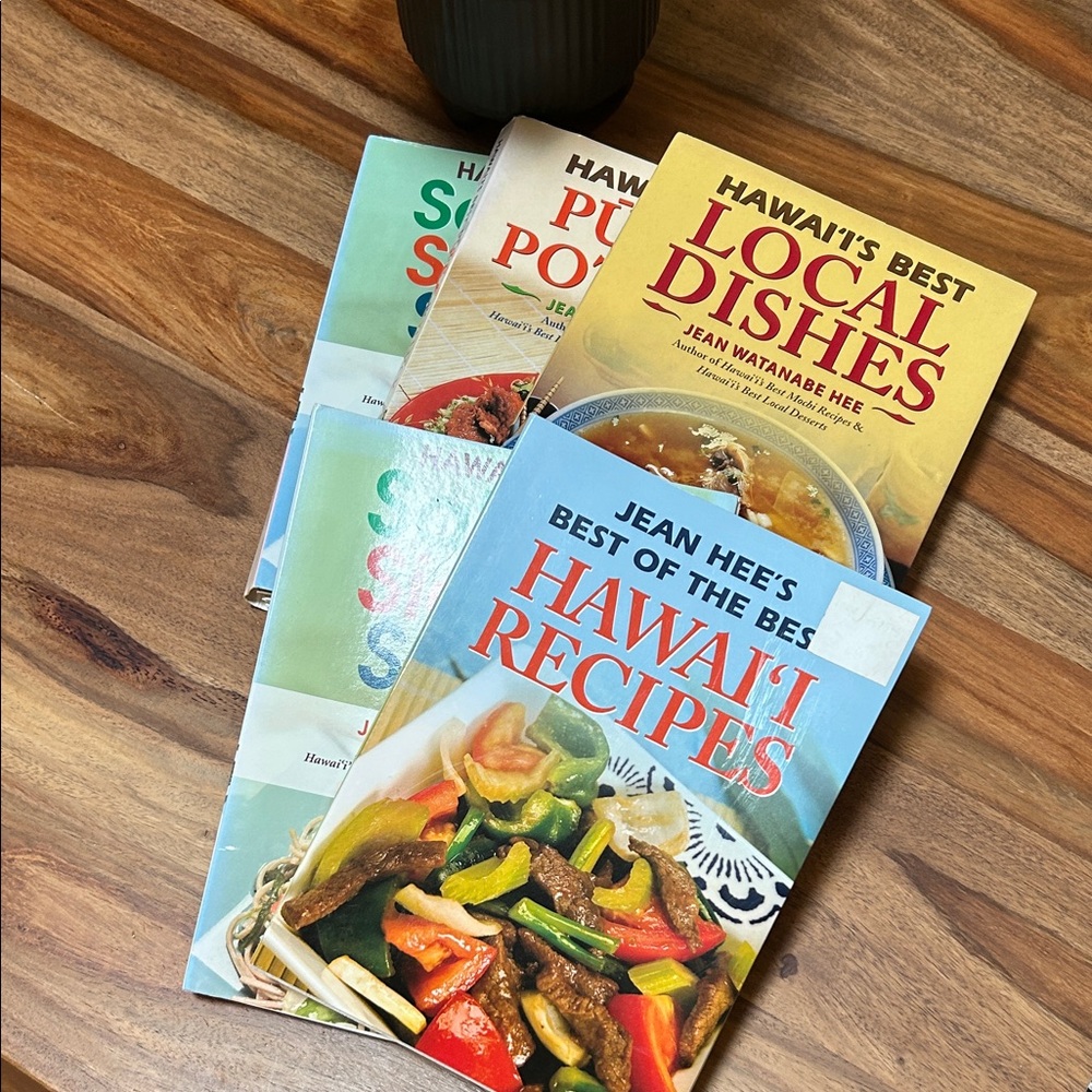 Hawaii's Best Local Recipe Cookbooks Set of 5 Salads Sides Potluck Pupu Local